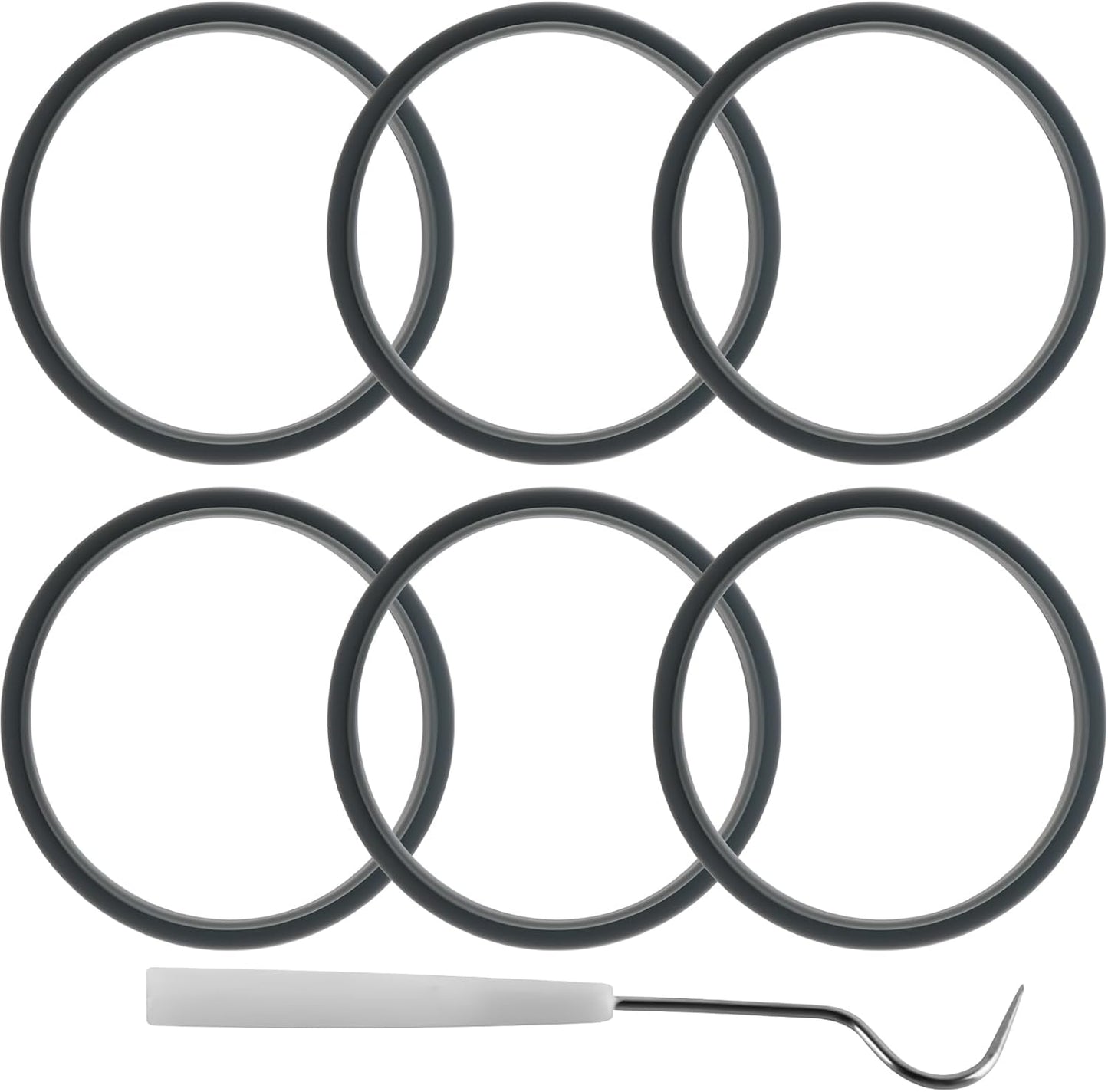 Seal in Freshness: 6-pack NutriBullet Gaskets