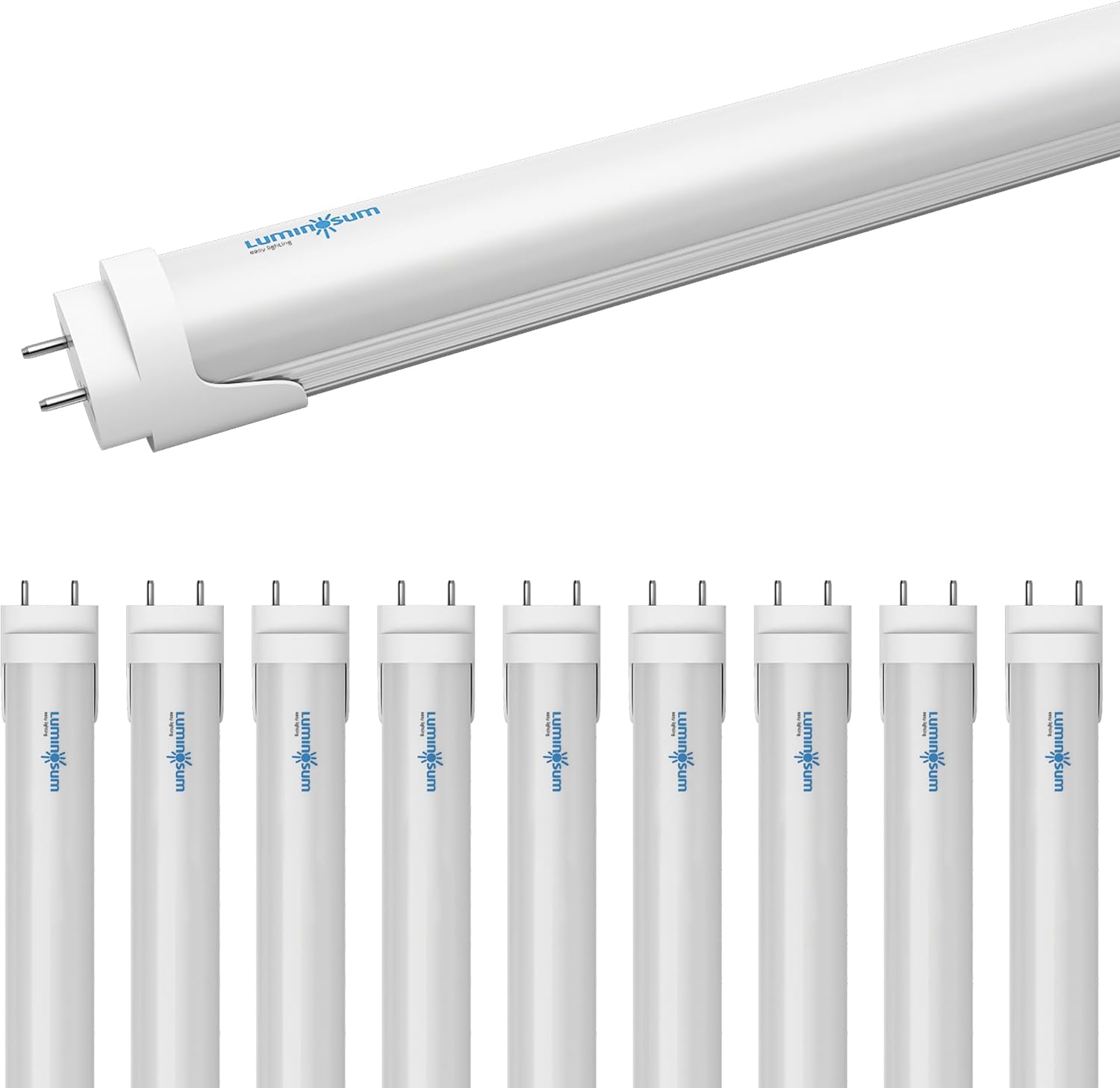 T8 LED Tube Light Bulbs 4 Foot 20W 40W Equivalent for Brightness
