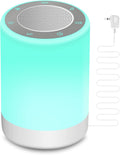 32 Sound White Noise Machine for Baby, 5 Timers, Night Light, Memory Feature