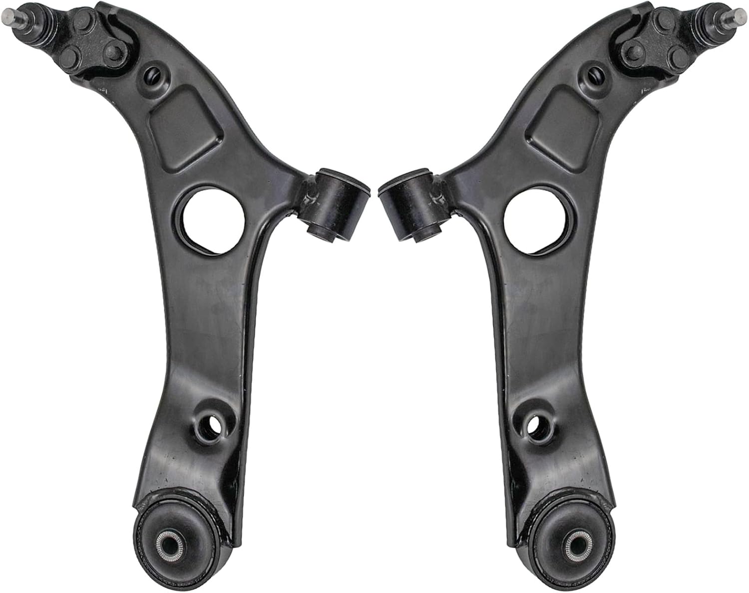TRQ Front Lower Control Arm Set for Hyundai and Kia Models