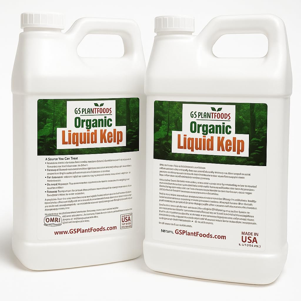 GS Plant Foods Liquid Kelp Fertilizer for Organic Growing