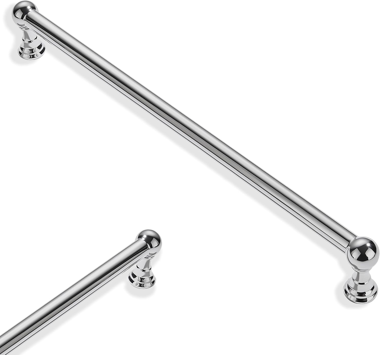 10 Inch Polished Chrome Cabinet Pulls for Modern Home Decor
