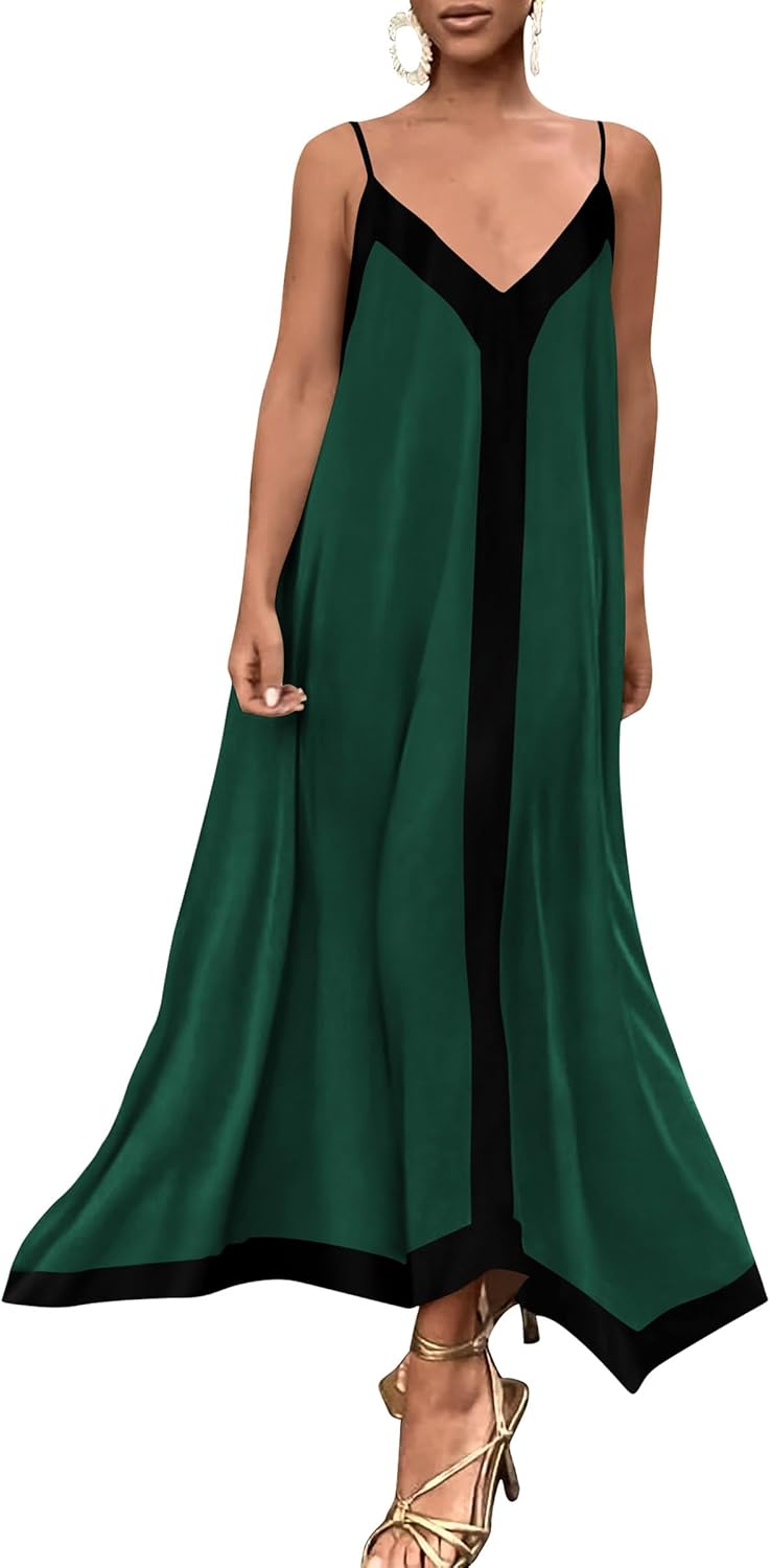 PRETTYGARDEN Women's Summer Maxi Dress for Elegant Holidays