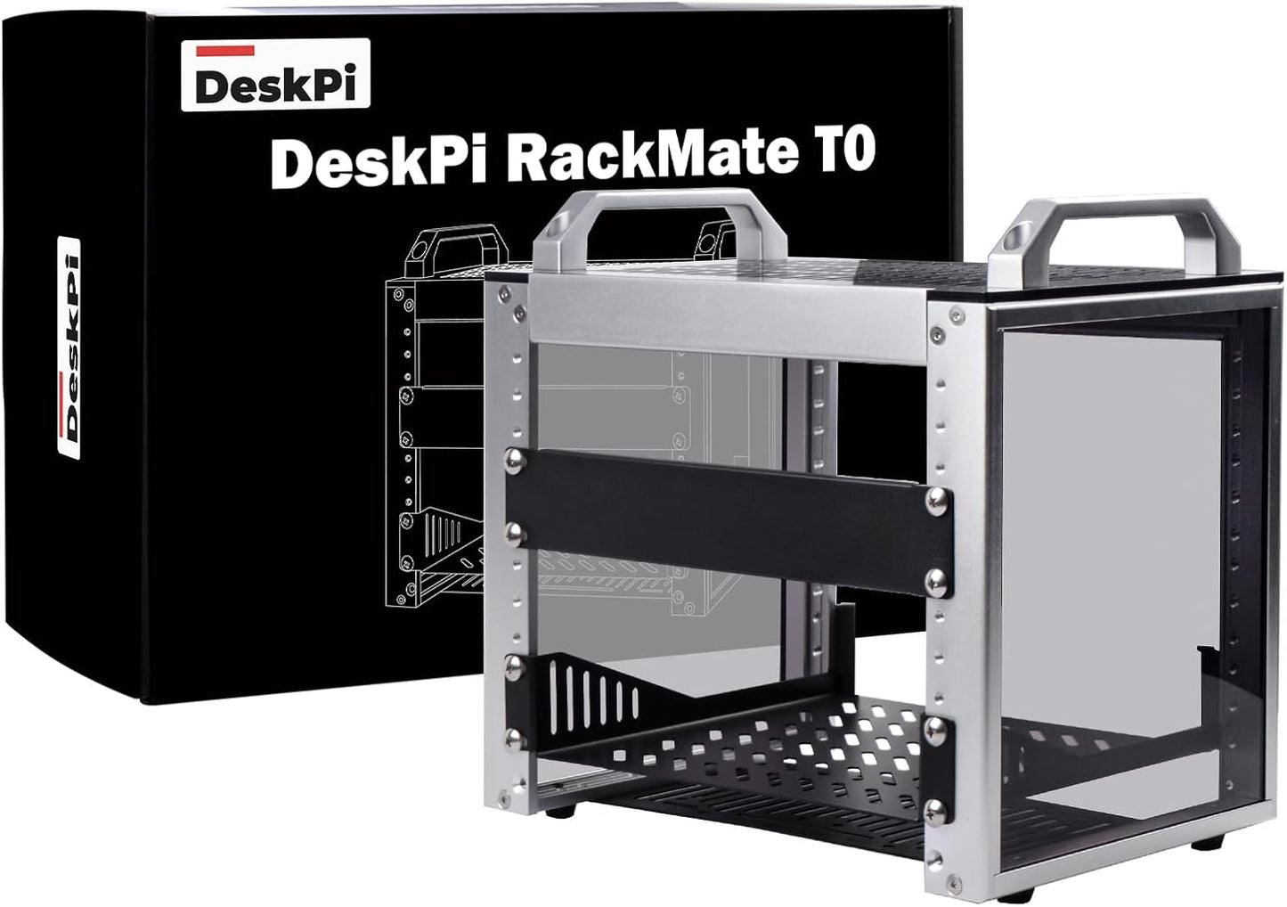 GeeekPi 4U Server Cabinet: Compact Mini Rack for Equipment