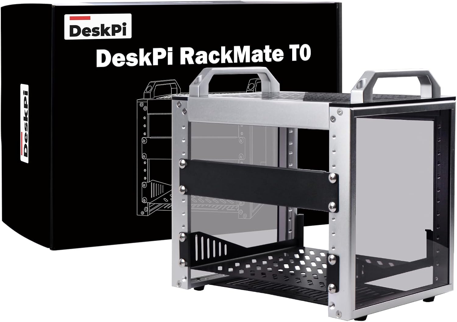 GeeekPi 4U Server Cabinet: Compact Mini Rack for Equipment