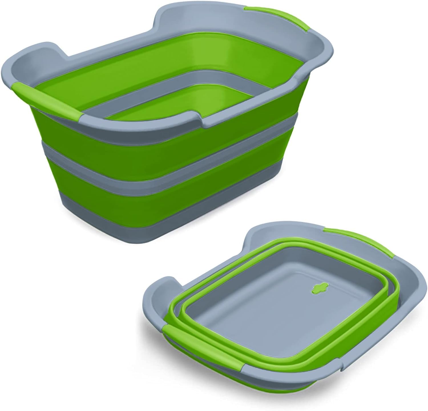 ddLUCK Multi-Functional Collapsible Pet Bathtub for Small Pets
