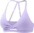 Sports Bras for Women Open Back Workout Bra - Twist Front Support