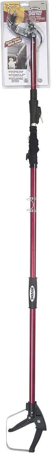 HYDE 28680 QuickReach Telescoping Spray Pole for Easy Painting