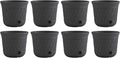 Suncast Decorative Weatherproof Garden Hose Storage Pot for Outdoors
