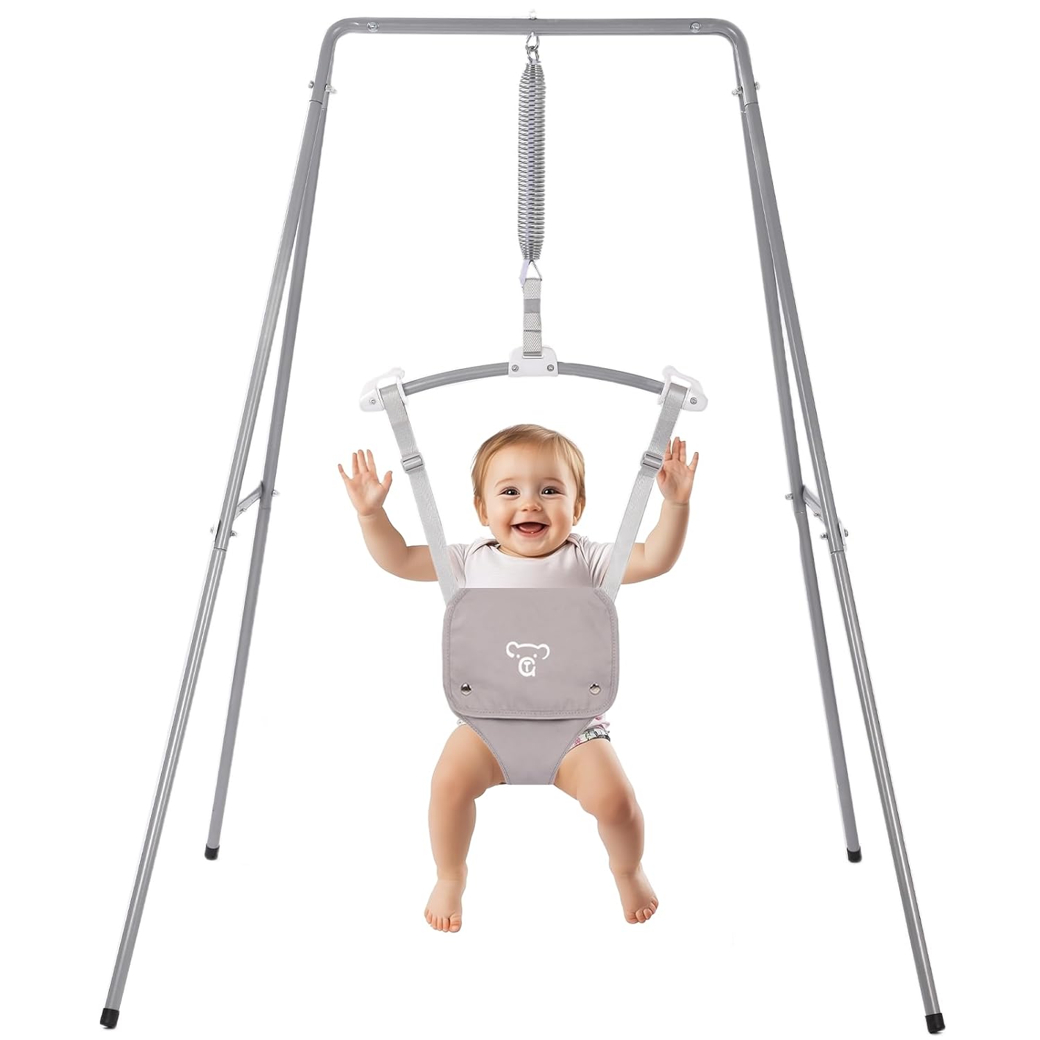 G TALECO GEAR Baby Jumper with Stand for Fun and Exercise