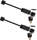 Trailer Tongue Coupler Lock 1/4 in Span 3-1/2 in - Secure Tow Hitch