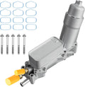 Full Aluminum Engine Oil Cooler 3.6 Oil Filter Housing - Durable Fit