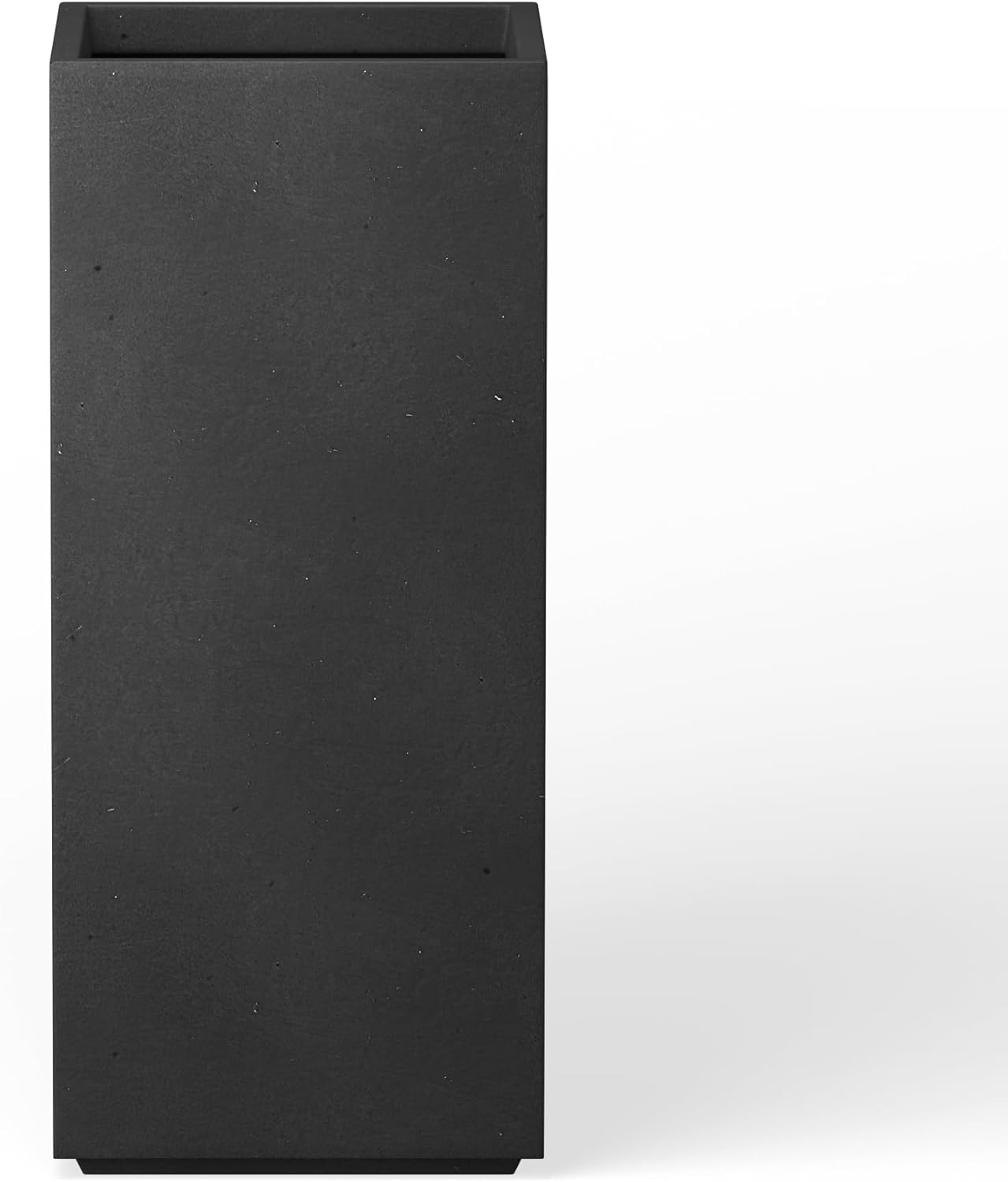 Kante 20.3in Tall Rectangular Concrete Planter for Home Garden
