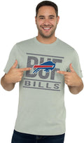Zubaz NFL Men's Short Sleeve Team Graphic T-Shirt - Bold (Style KHLT)