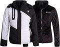 Girls' Snow Ski Jacket 3-in-1 Reversible Puffer - Warm & Versatile