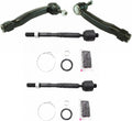 TRQ Front Inner and Outer Tie Rod Set Compatible with Lexus and Toyota