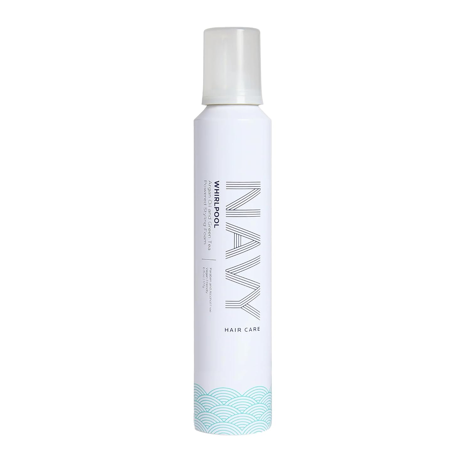Whirlpool Styling Foam for Curly Hair with Argan Oil & Green Tea
