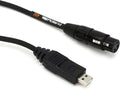 Roland Gold Series Midi Cable 10ft - XLR (F) to USB Type-A