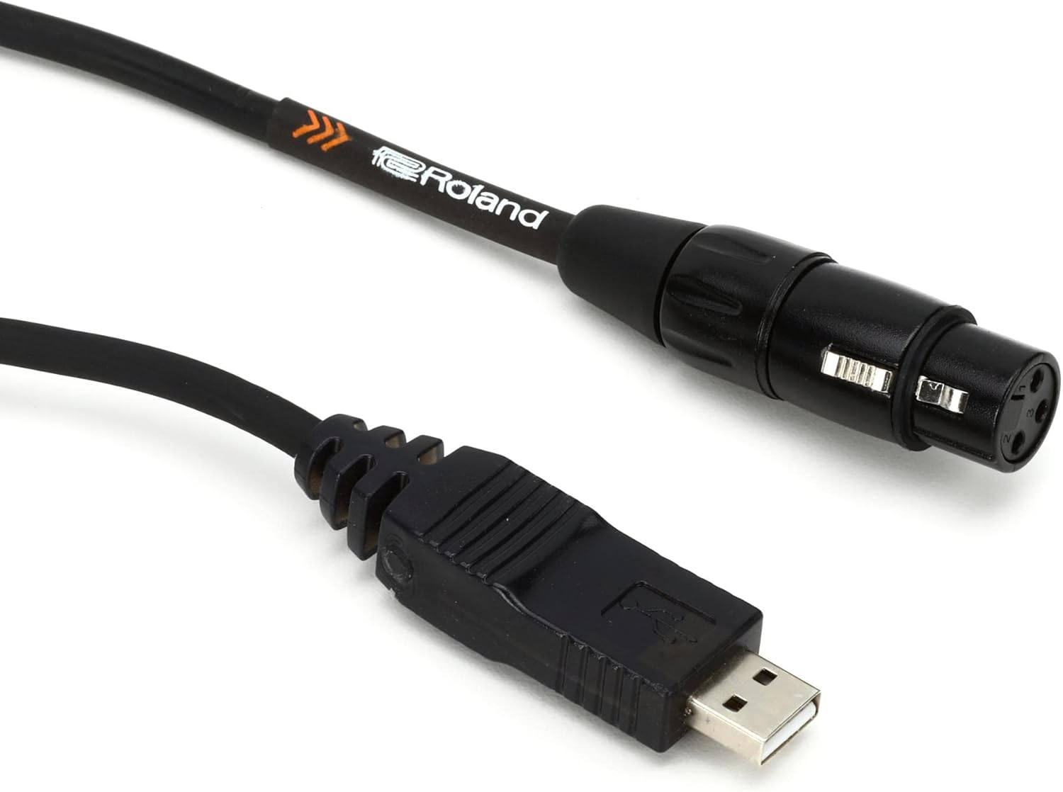 Roland Gold Series Midi Cable: 10ft XLR to USB Interconnect