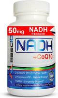 MAAC10 NADH + CoQ10 Chewable Tablets - Fast Acting Energy Support