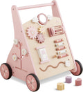Beright Wooden Baby Walker Push and Pull Activity Walker - Develops
