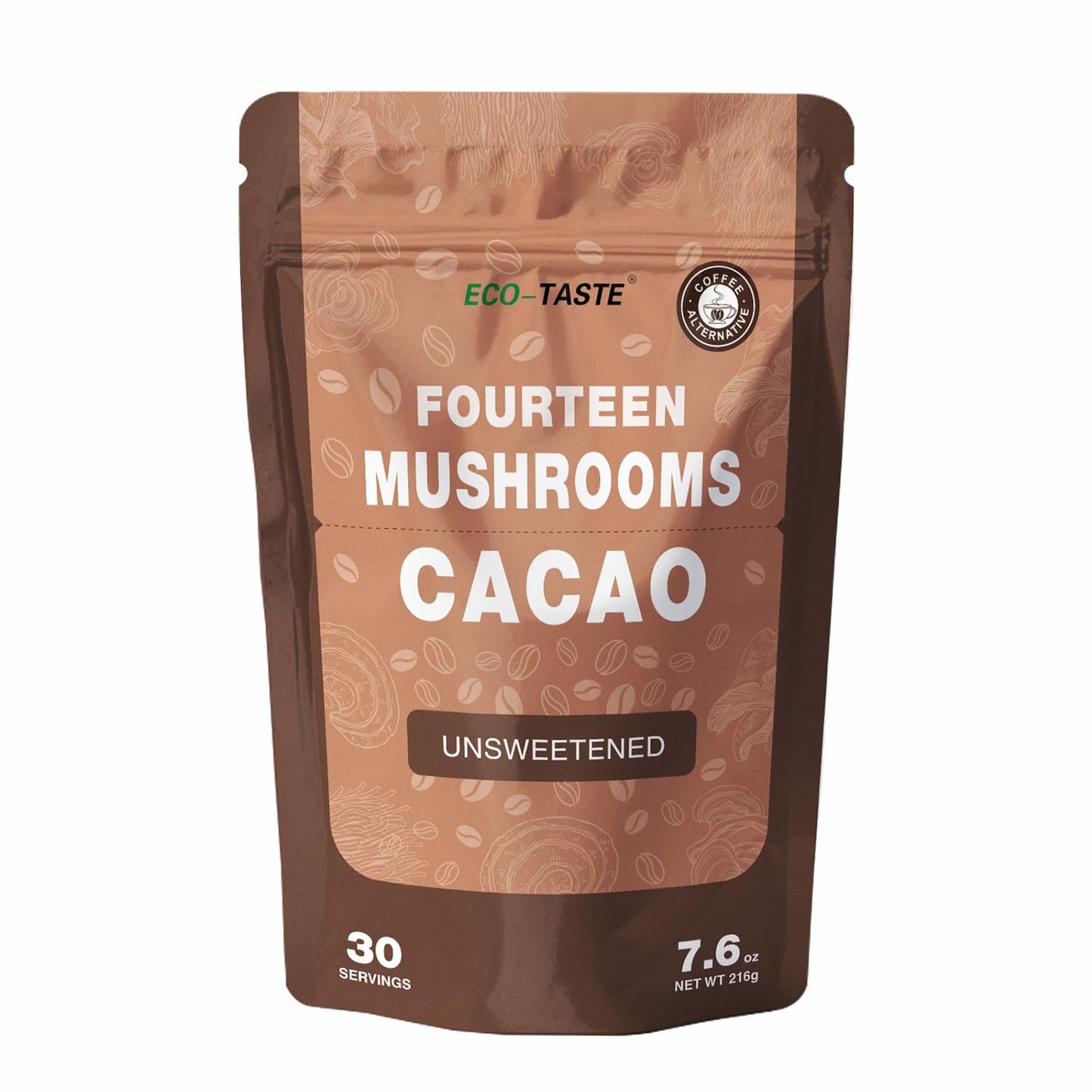 Focus & Energy Boost - Mushroom Coffee Alternative ECO-TASTE