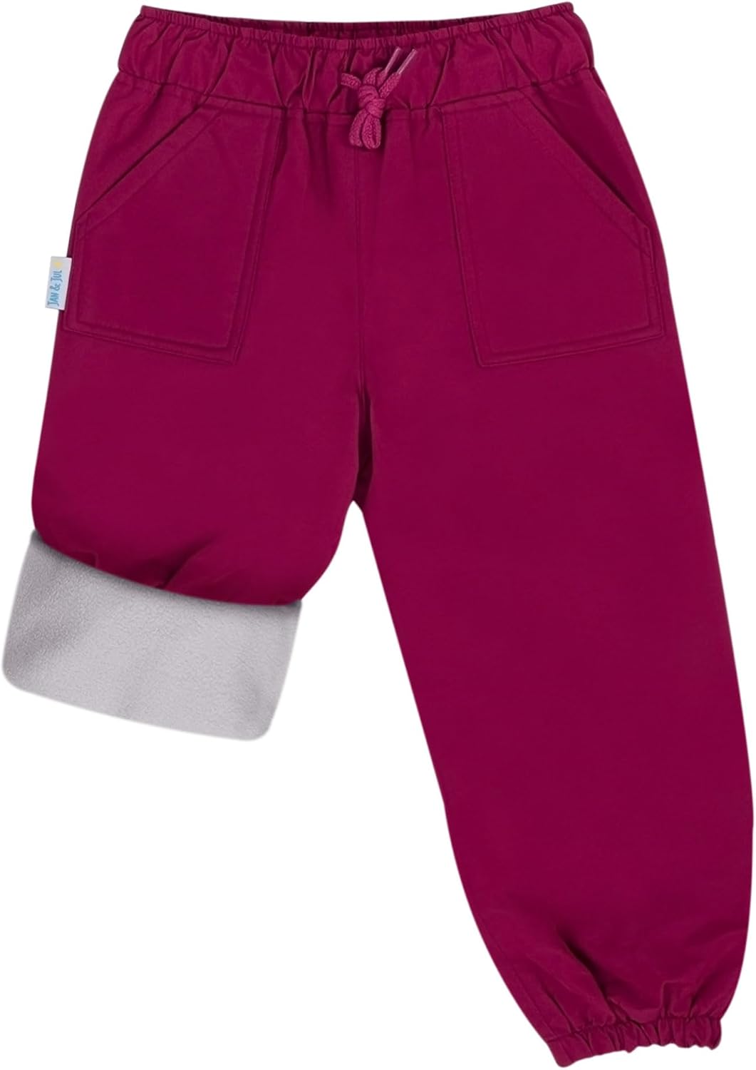Waterproof Fleece Lined Snow and Rain Pants for Kids Comfort