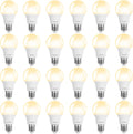BUBO A19 LED Light Bulbs 100W Equivalent - Soft White 2700K 24-Pack