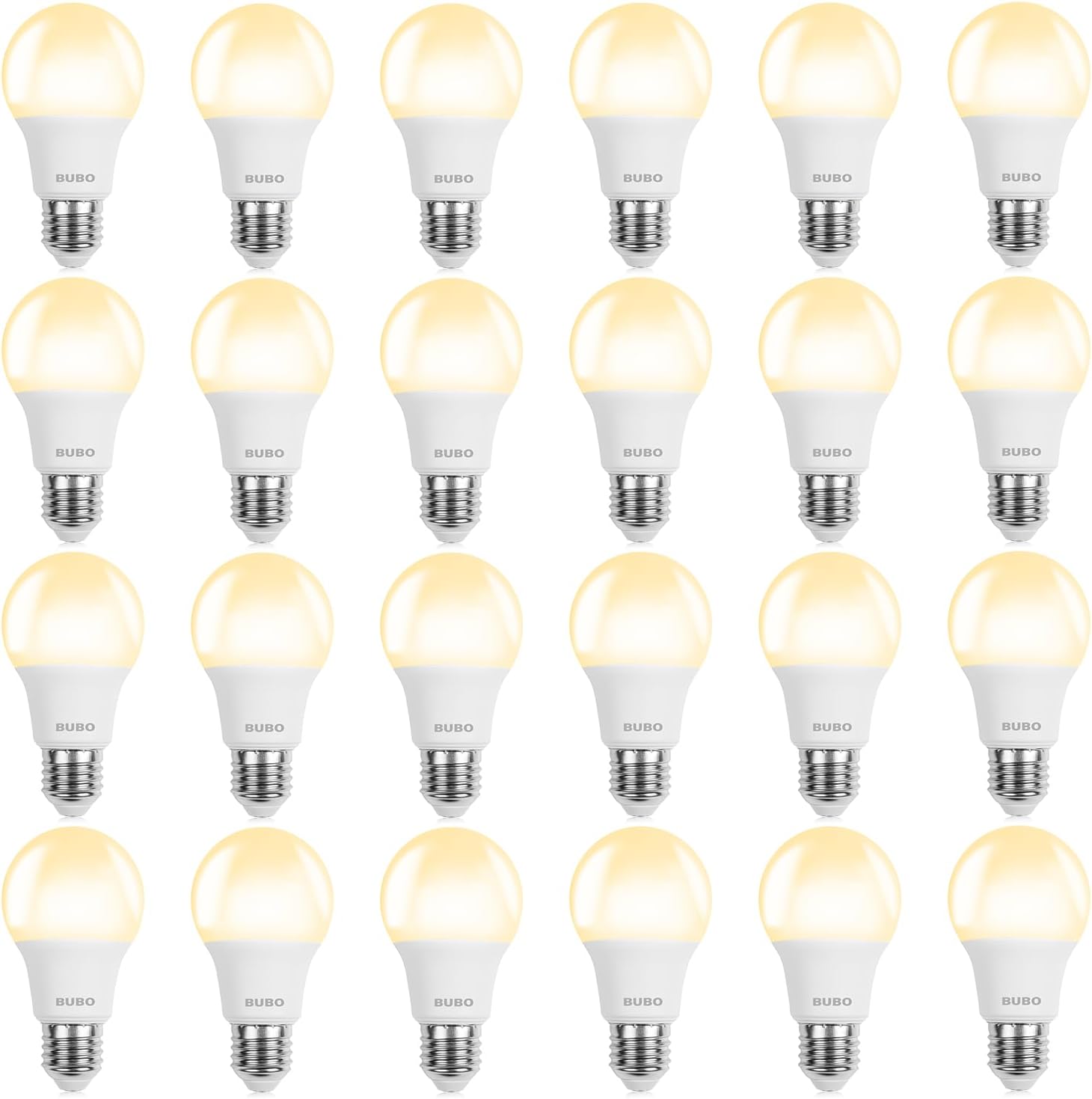 BUBO A19 LED Light Bulbs - Energy Efficient 100W Equivalent