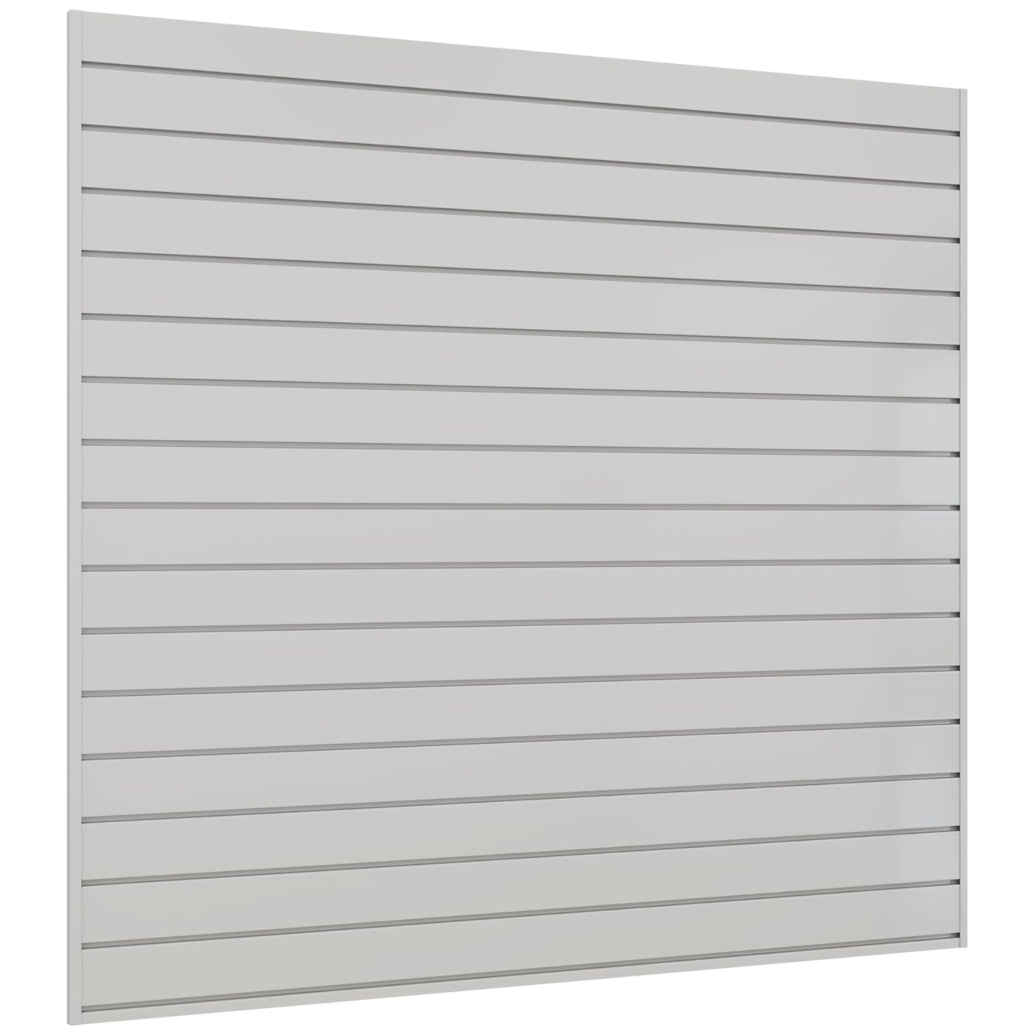 Interlocking Slatwall Panel 4 FT x 4 FT for Garage Storage