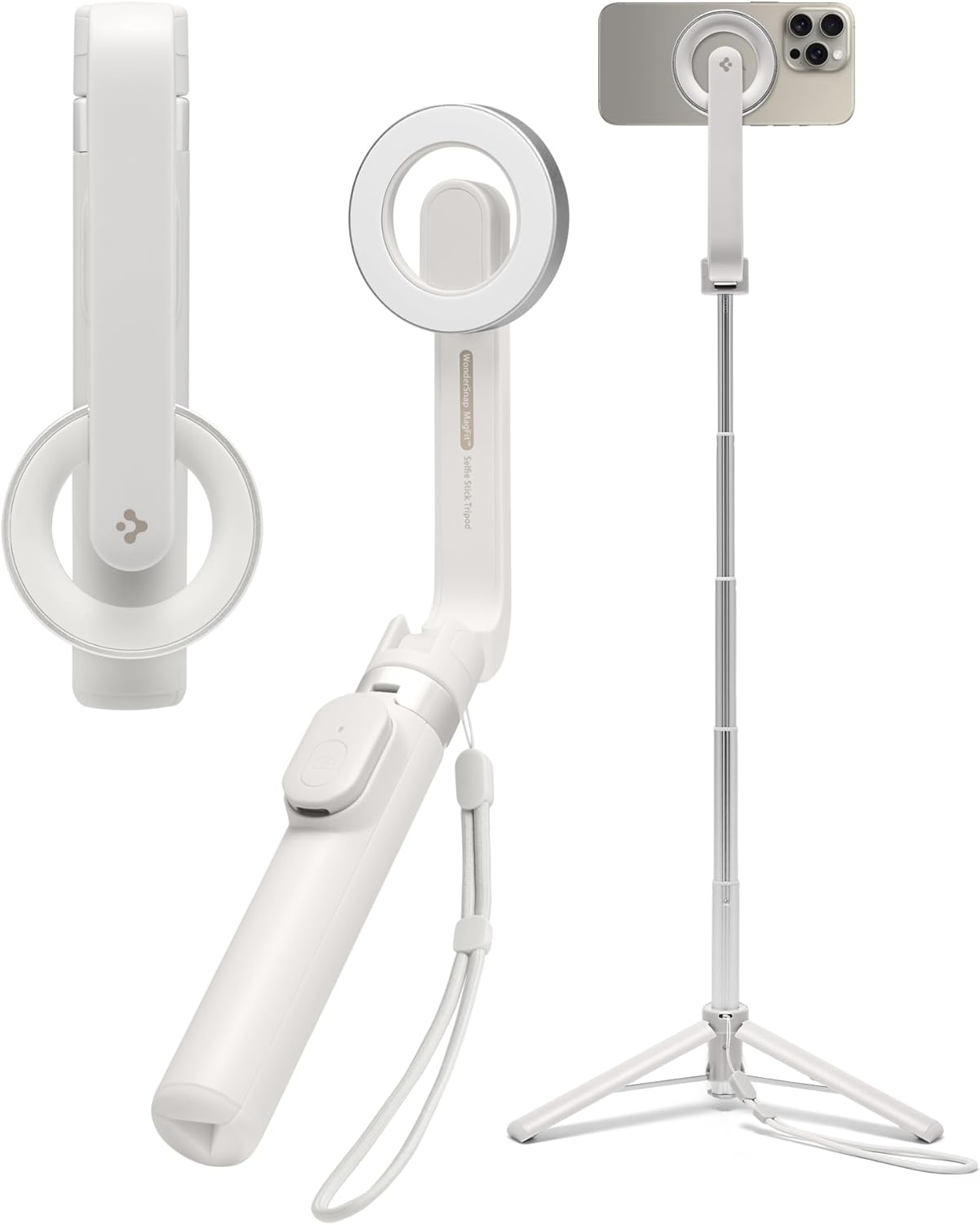 Spigen Selfie Stick Tripod Stand with Bluetooth Remote Control