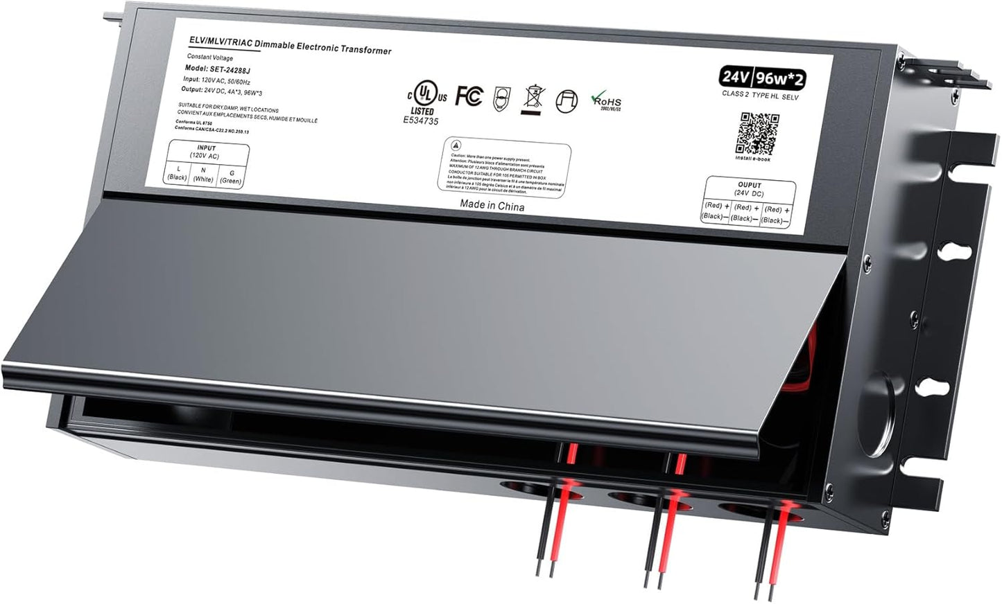 24V DC Dimmable LED Driver 192W for Smooth Lighting Control