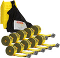Corner Protector & Winch Straps Kit - 20 Pack Protectors + 30 ft Strap