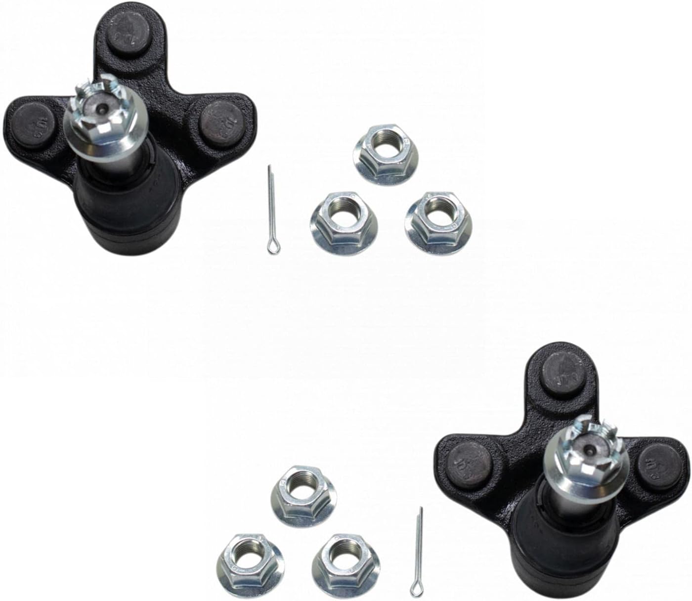 TRQ Front Lower Ball Joint Set for Acura RDX and Honda Models