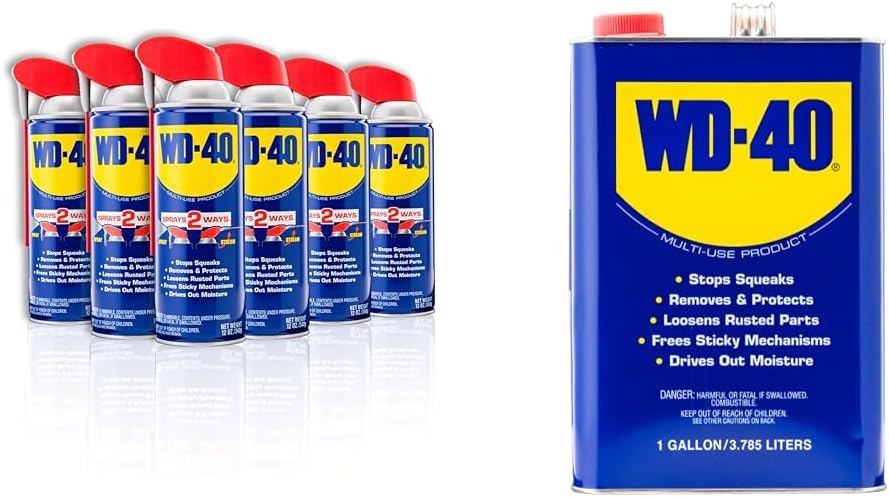 WD-40 Multi-Use Product with Smart Straw for Easy Application