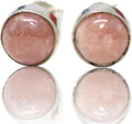 Beautiful Trillion Shape Gemstone Stud Earrings for Women - 7MM