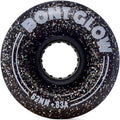 Glow LED Quad Roller Skate Wheels - Hybrid Outdoor/Indoor 62x35mm 83A