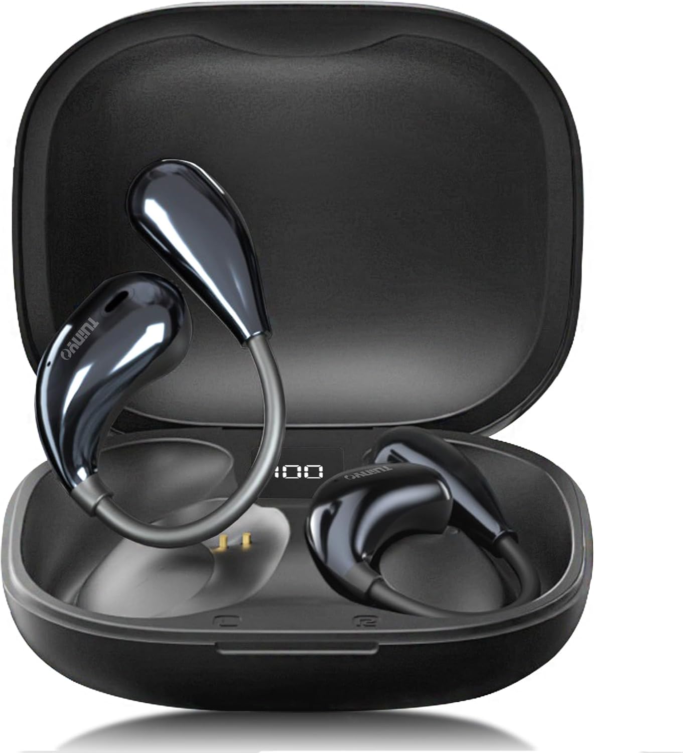 Wireless Open Ear Headphones, 25Hrs Playtime, Premium Sound