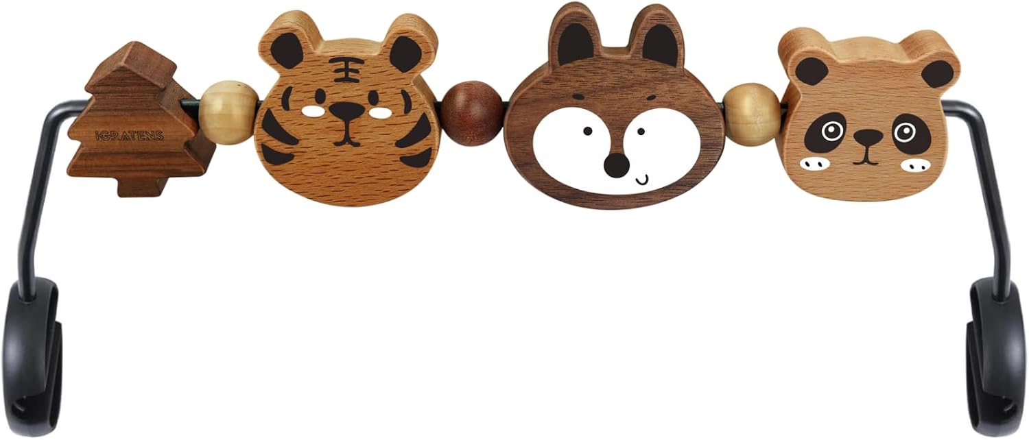 Baby Bjorn Bouncer Toy Bar with Safari Animals for Babies