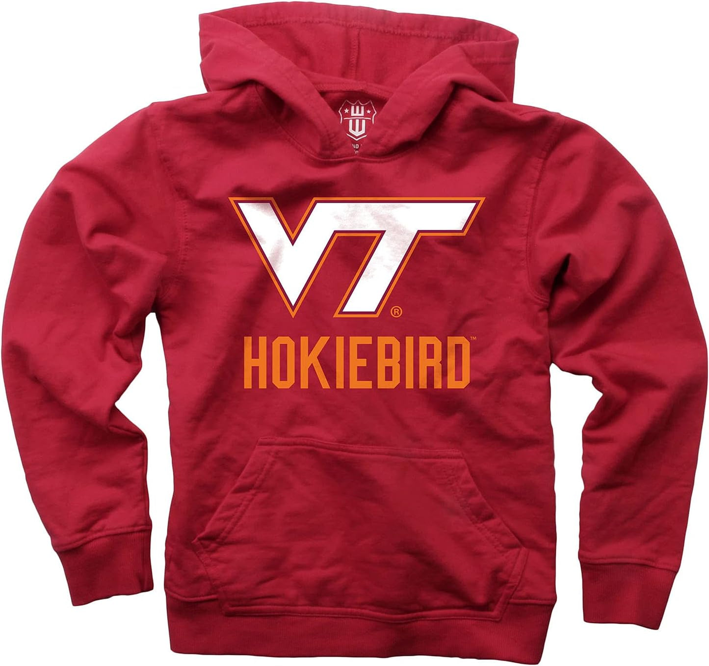 Wes and Willy Youth Boys College Team Slogan Hoodie for Kids