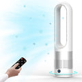 KIAMI Bladeless Tower Fan, Remote Control, 8 Speeds