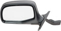 TRQ Left Manual Mirror with Chrome Cover - Direct OE Fit