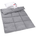 Toddler Down Alternative Comforter 39x47 - Soft Hypoallergenic Stripe