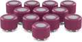PrimoChill 14mm OD Rigid SX Fitting 12 Pack - Magenta