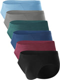 Men's Bamboo Cool Briefs with Fabric Covered Waistband - Supportive 3D