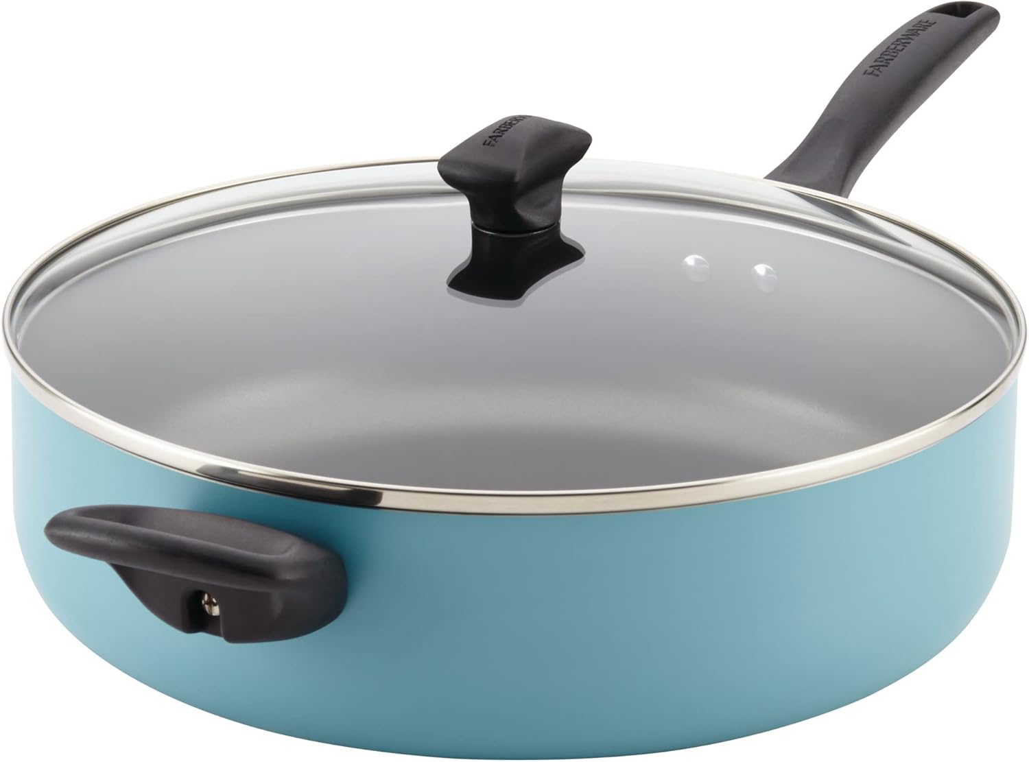 Farberware Dishwasher Safe Nonstick Jumbo Cooker for Easy Cooking
