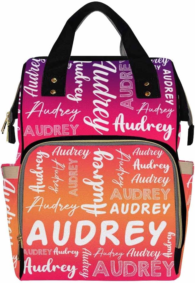Personalized Kids Diaper Bag - Custom Name Backpack
