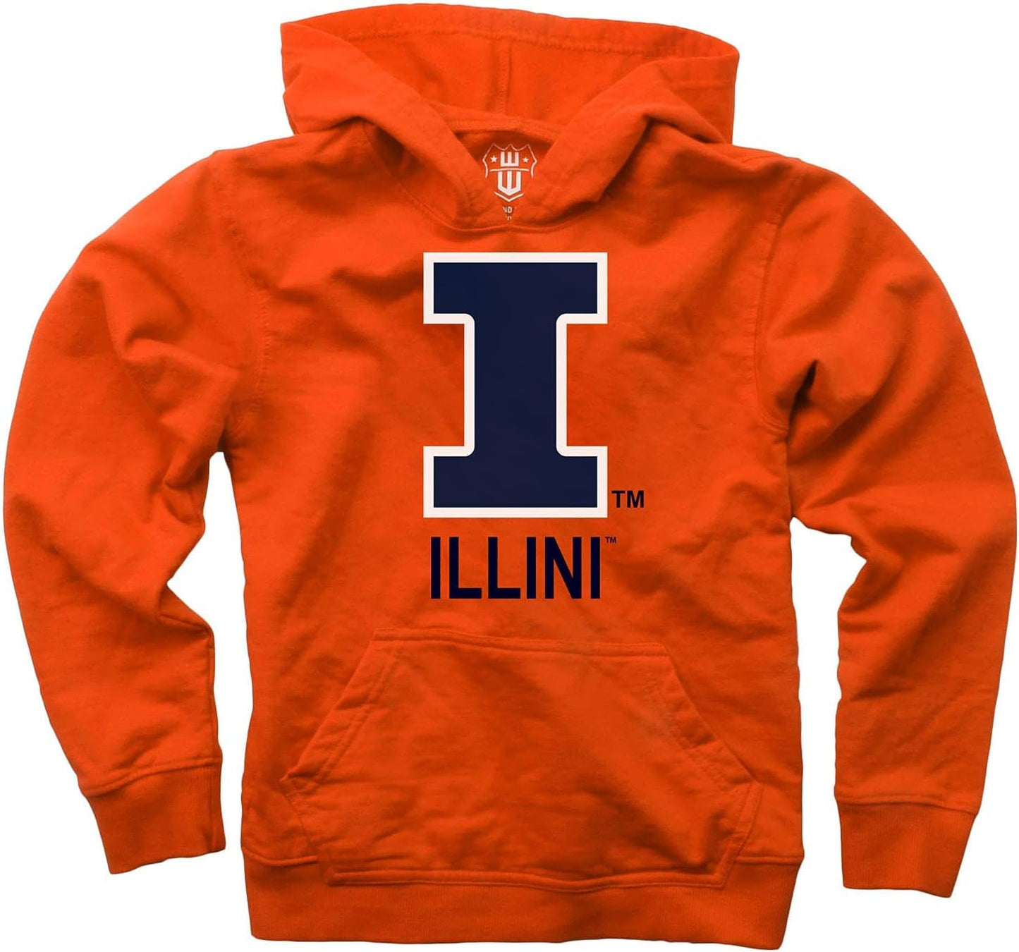 Wes and Willy Youth Boys College Team Slogan Pullover Hoodie