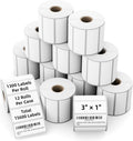 3x1 in Direct Thermal Labels for Zebra and Rollo Printers - Durable