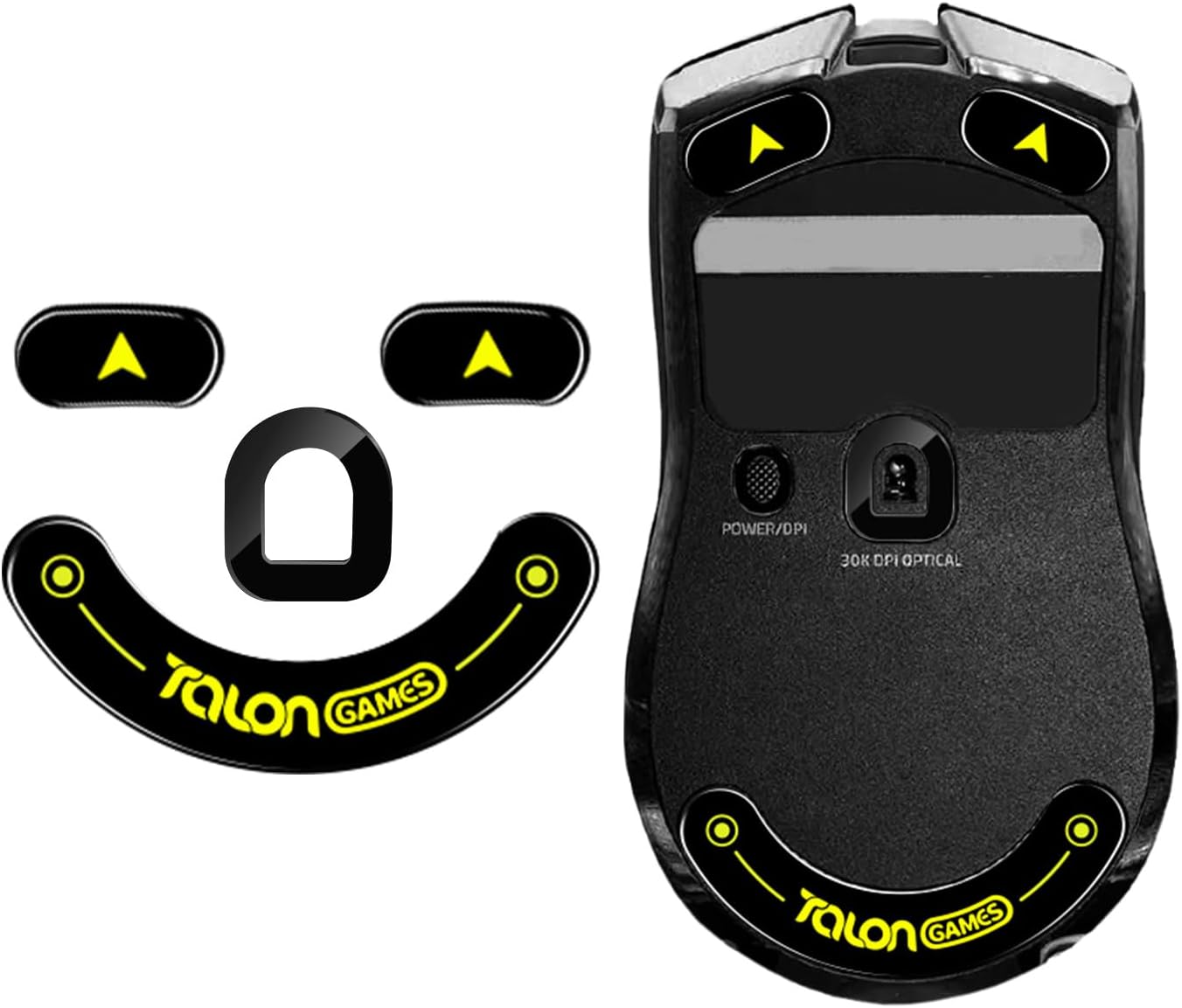 Premium Glass Mouse Skates for Razer Viper V2 - Super Glide